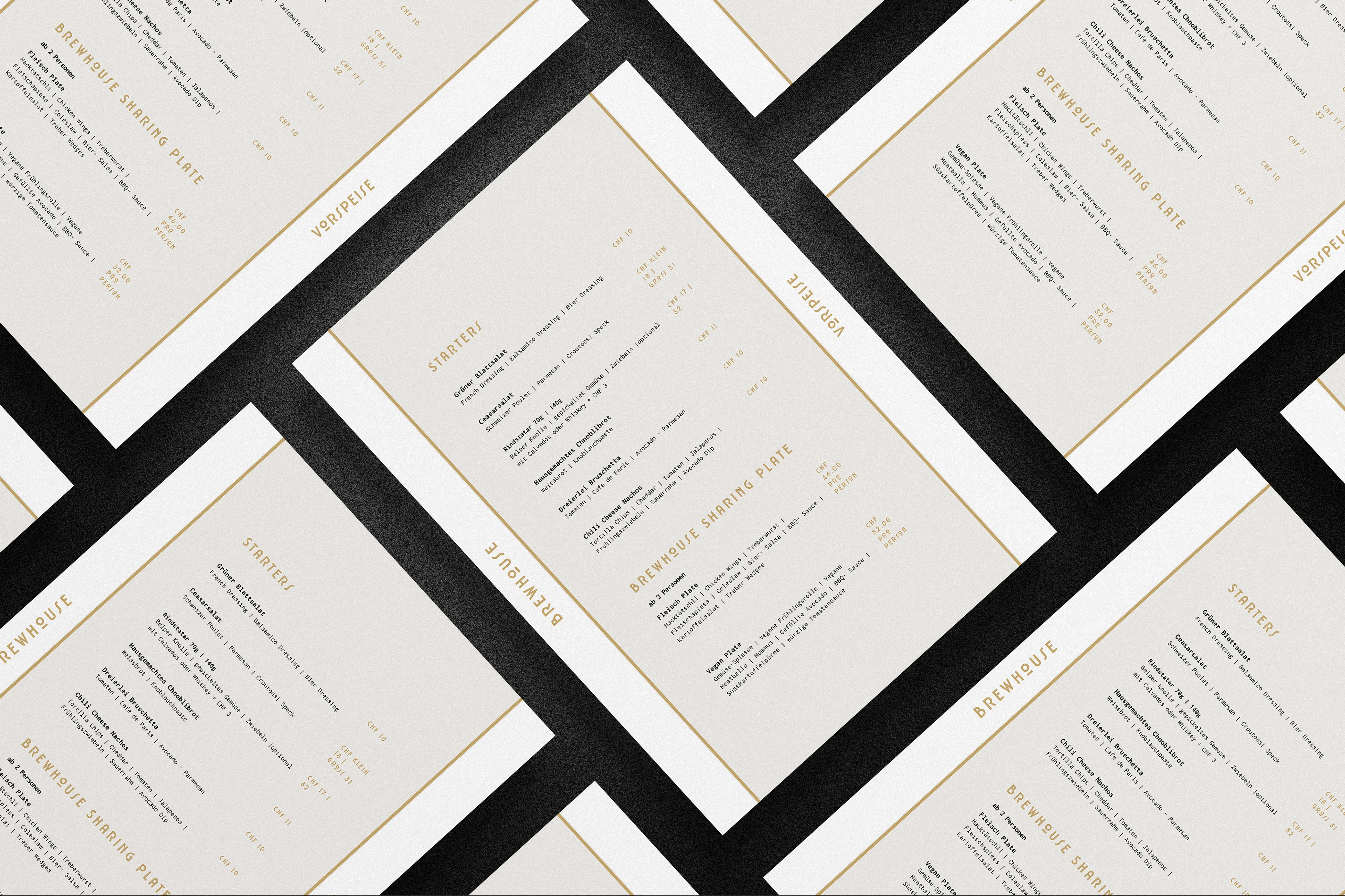 Brewhouse Menu and Mobile Website — restaurant UI/UX design in Figma